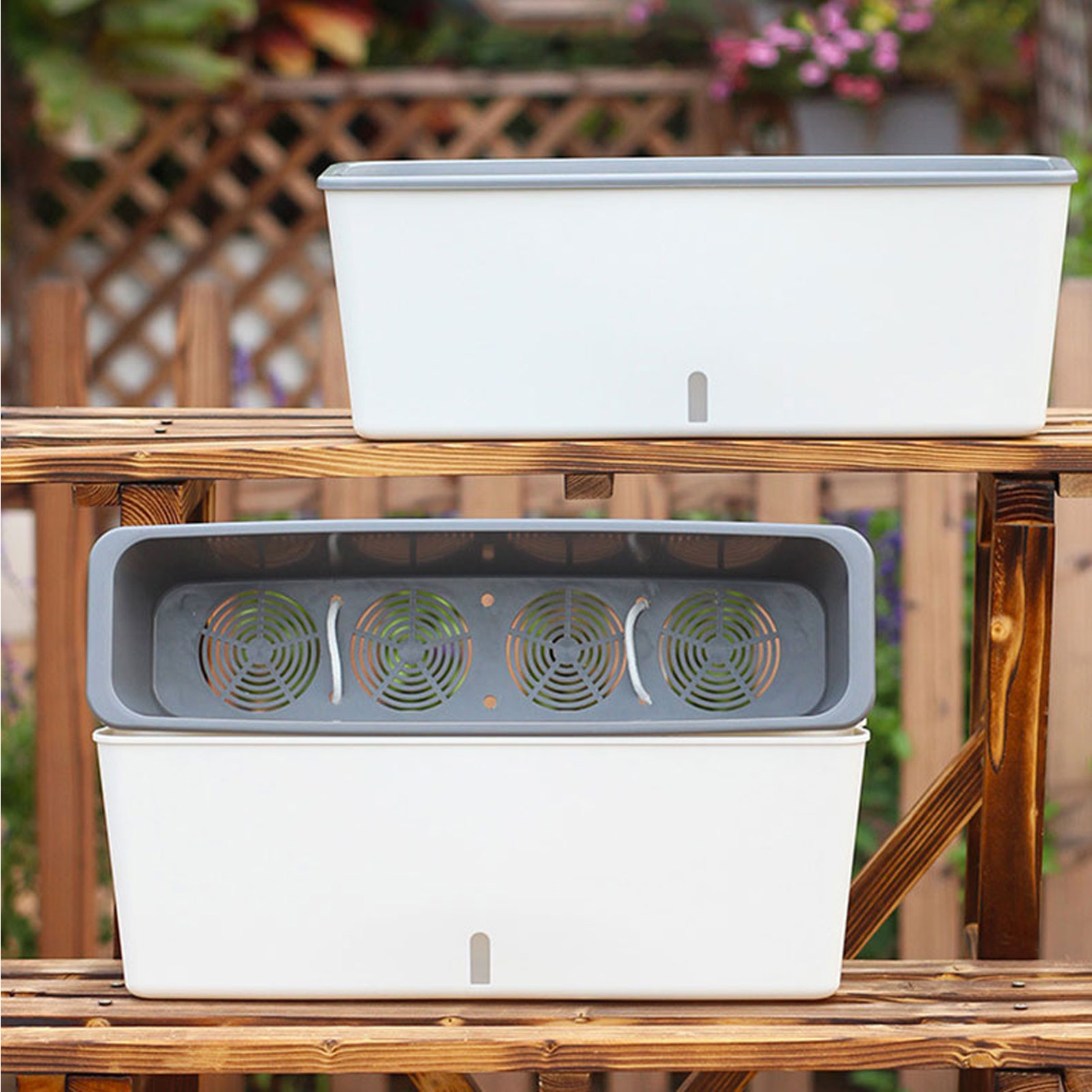Vertical Planter - 친구 가족 이웃을 위한 편리한 수위