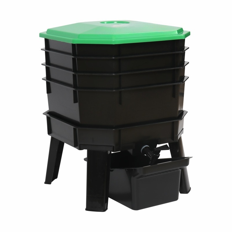 Compost Bin - 주방 음식물 쓰레기 재활용을 위한 웜