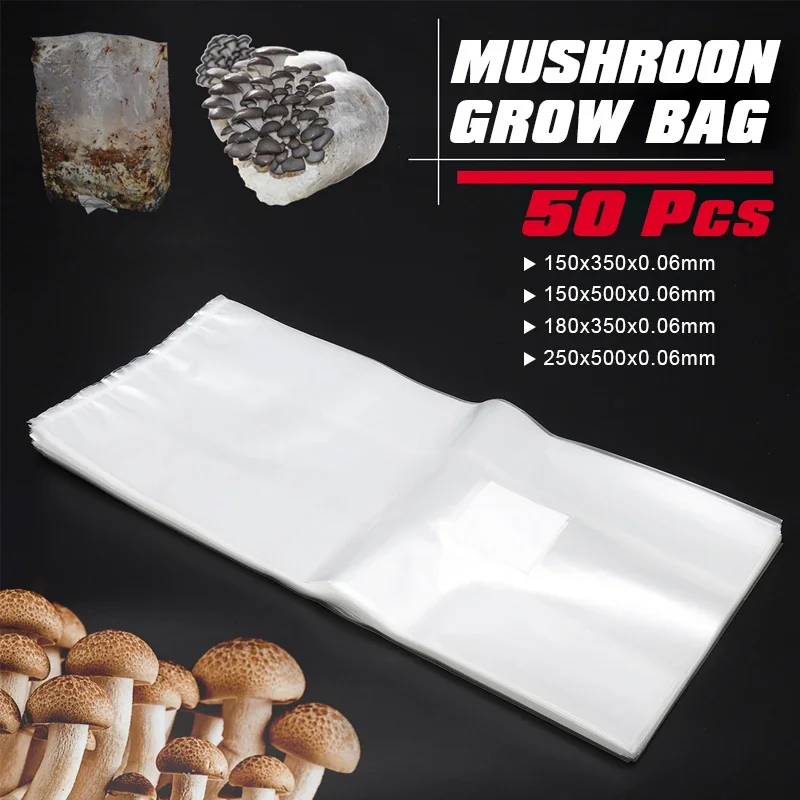 Grow Bag - PVC 버섯 재배 가방, 스폰 매개체