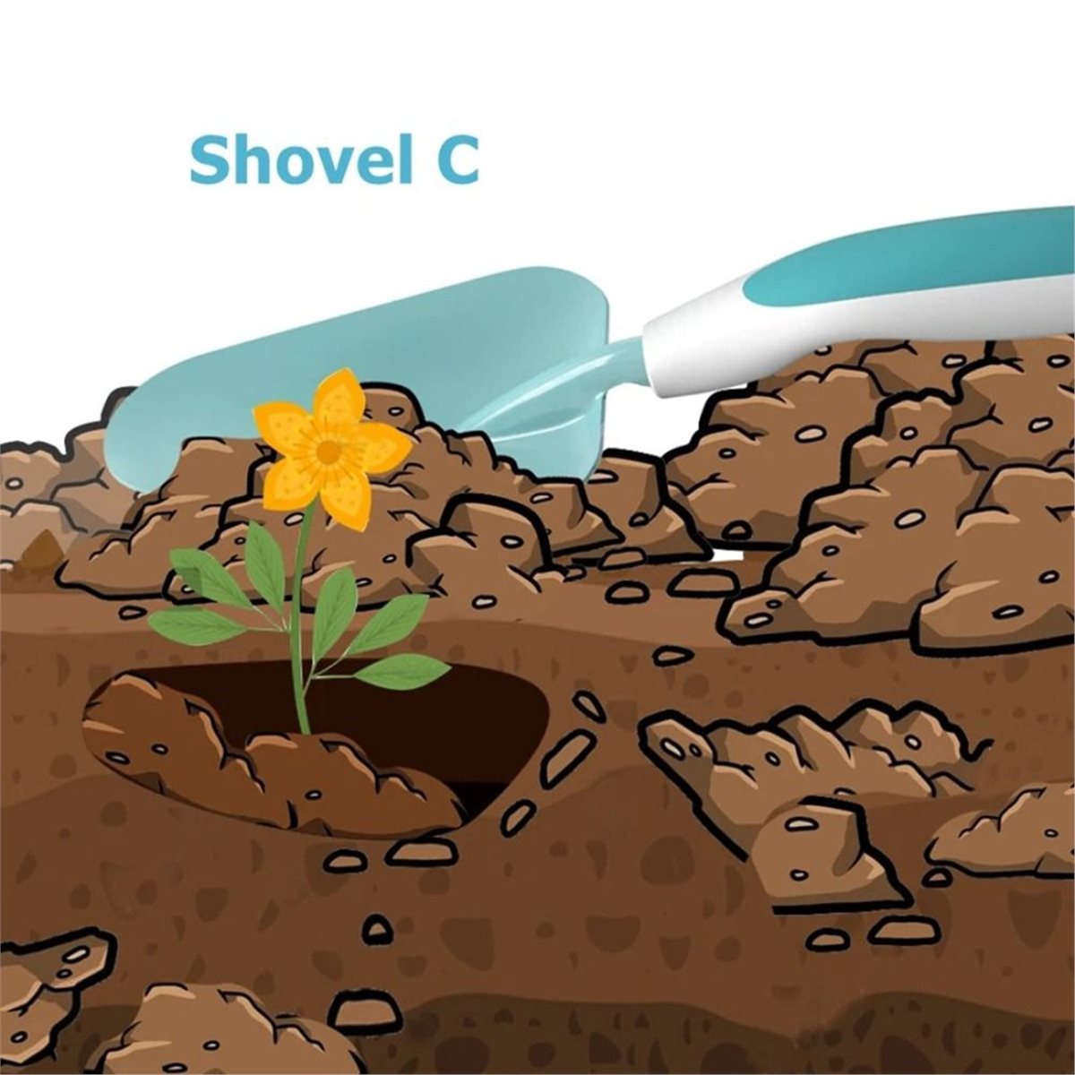 Trowel Garden Tools - 618 메가 세일 모래놀이 캔디 컬러