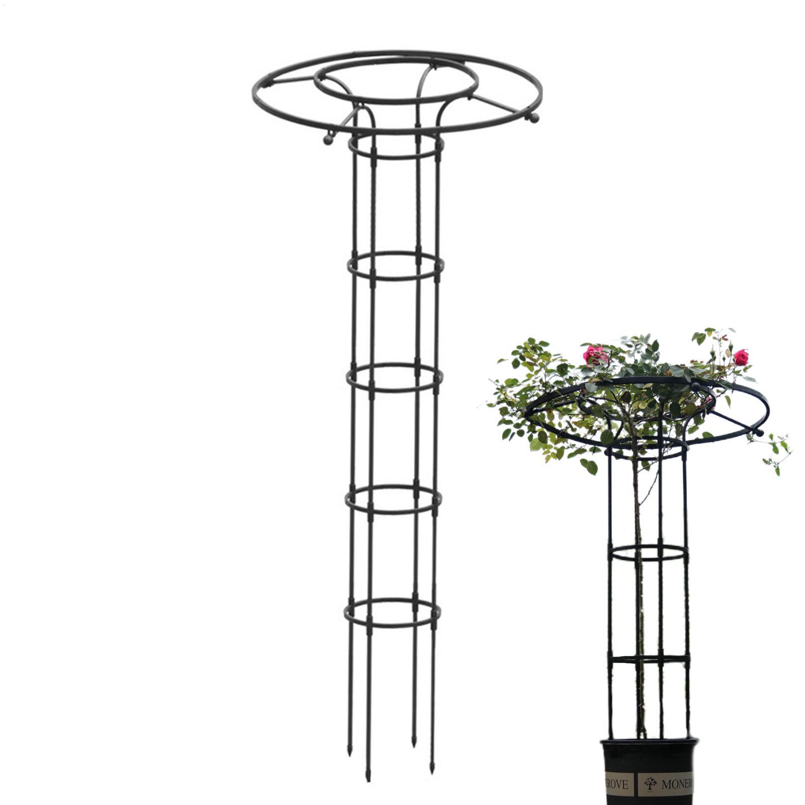 Vertical Planter - 정원 트렐리스 우산형 타워 식물 지지대,