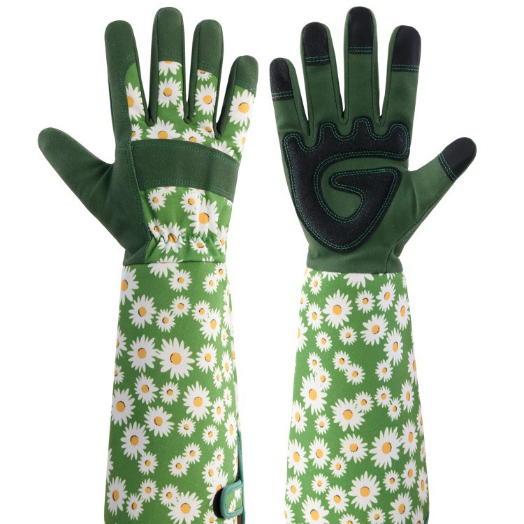 Garden Gloves - 여성용 정원 장갑 통기성 긴 정원