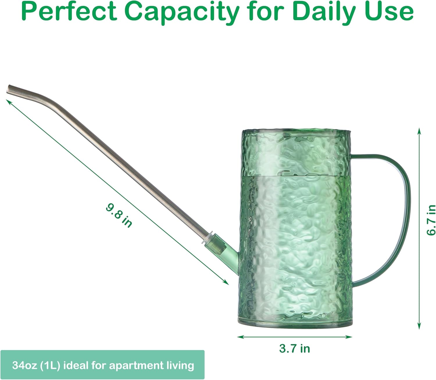 실내 식물용 소형 물뿌리개 - 34oz 누수 방지 경량 - Watering Can 리뷰 및 가격