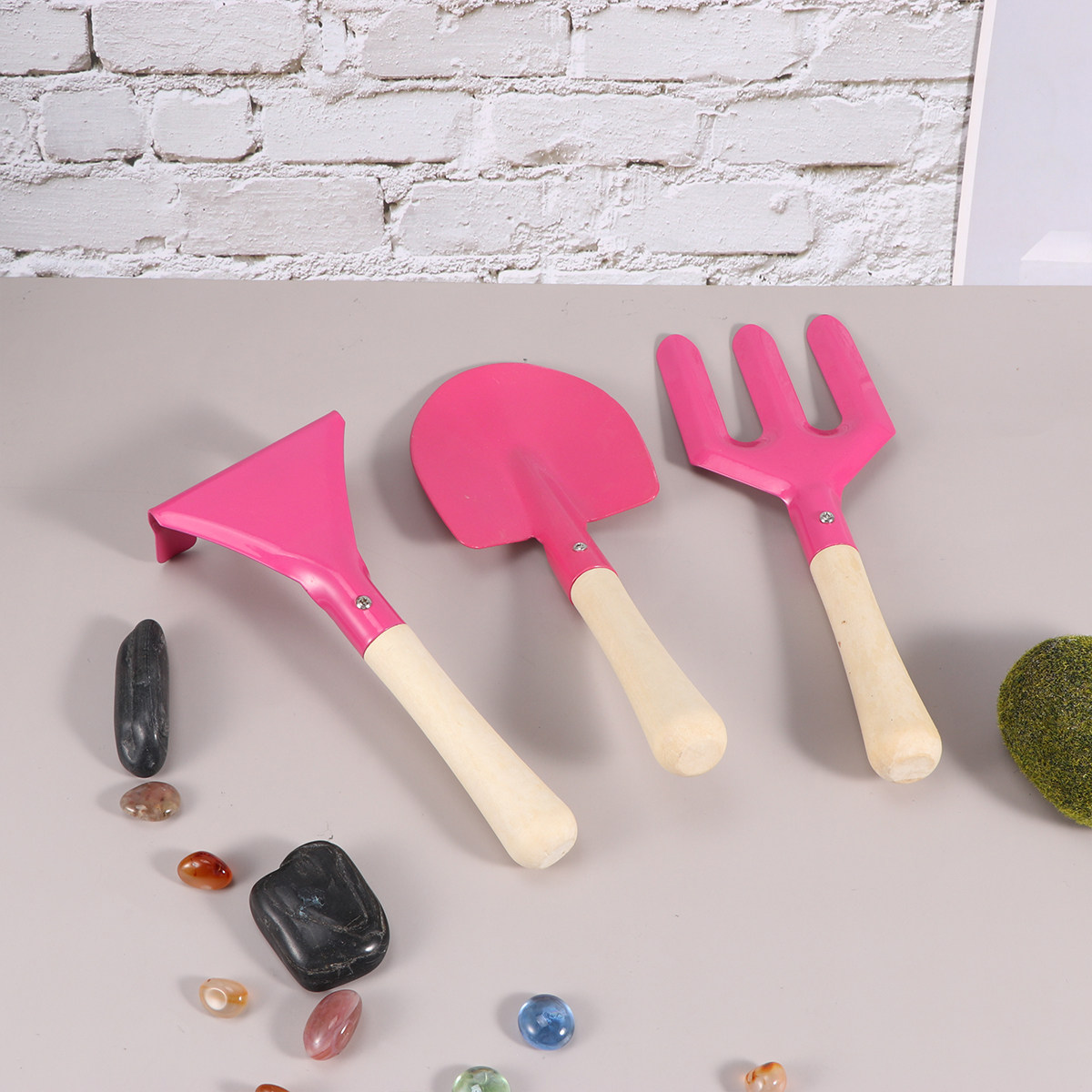 어린이용 정원 도구 세트 3개: 고급 미니 삽, 괭이, - Trowel Garden Tools 리뷰 및 가격