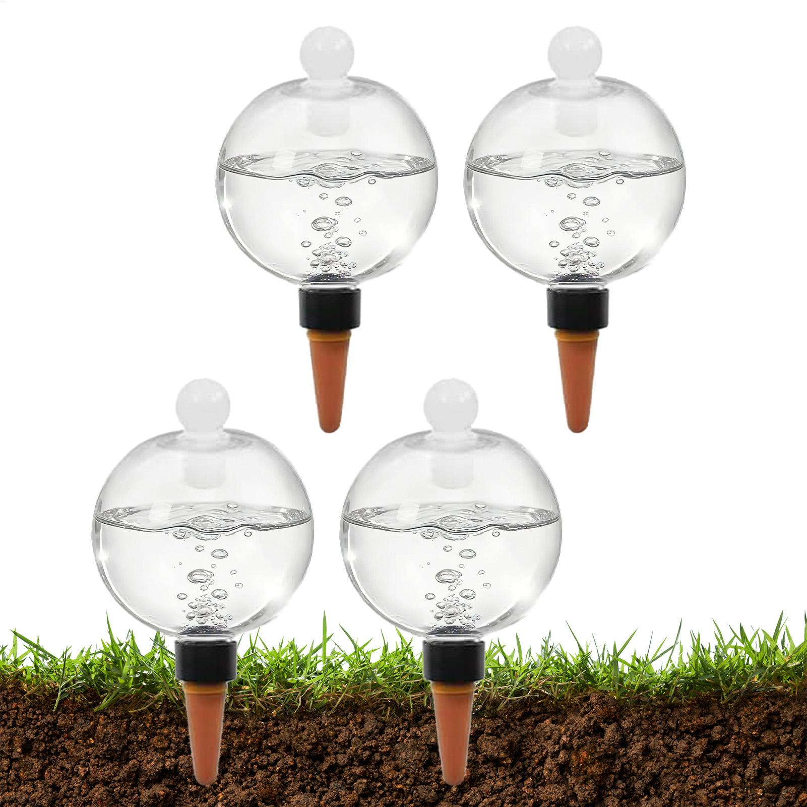 식물 급수용 전구 4개 500ml 투명 자동 급수 글로 - Self Watering Planter 리뷰 및 가격