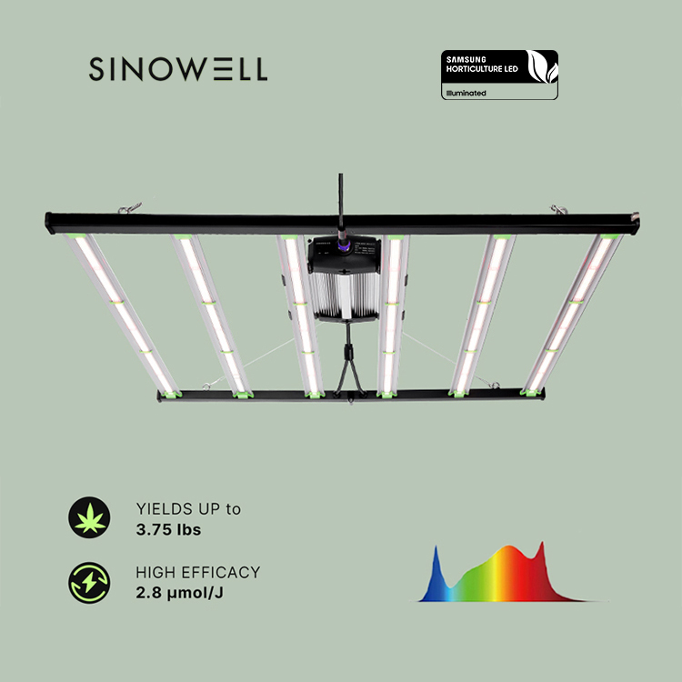 최대 3.75파운드 수확량을 제공하는 미국산 Flexs - Grow Light Led 리뷰 및 가격