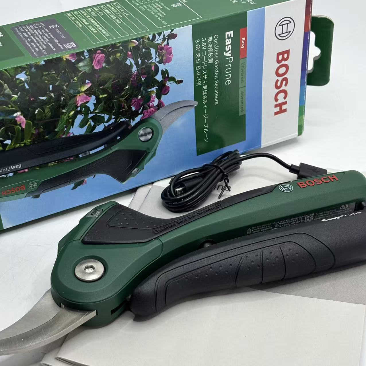보쉬 3.6V 무선 스마트 전정가위 충전식 정원 과일나 - Pruning Shears 리뷰 및 가격