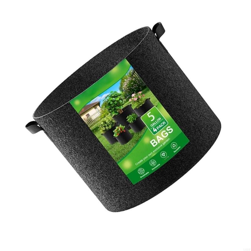 프리미엄 패브릭 심기 가방 두꺼운 재료 원예 냄비 배수 - Grow Bag 리뷰 및 가격
