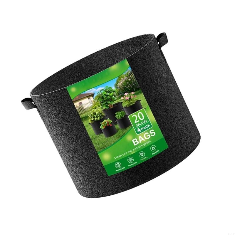 프리미엄 패브릭 심기 가방 두꺼운 재료 원예 냄비 배수 - Grow Bag 리뷰 및 가격