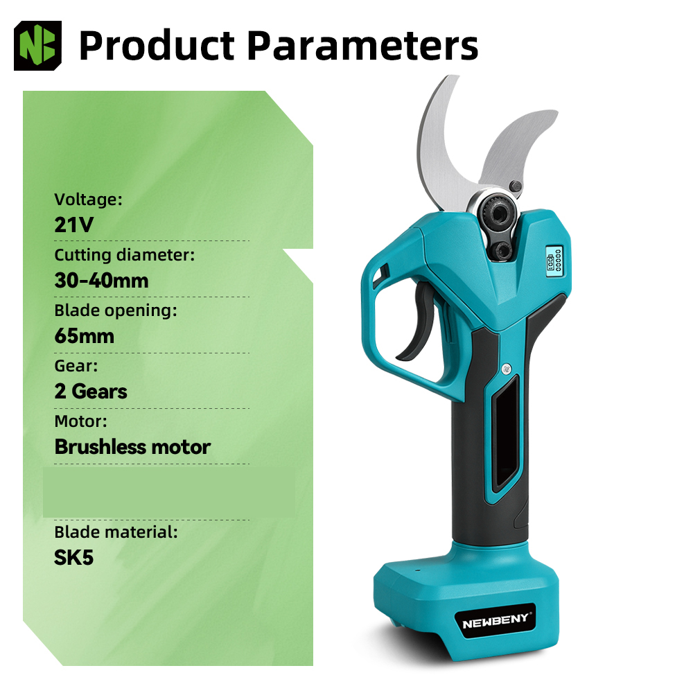 NEWBENY 65MM 무선 전기 가지치기 가위 2단  - Pruning Shears 리뷰 및 가격
