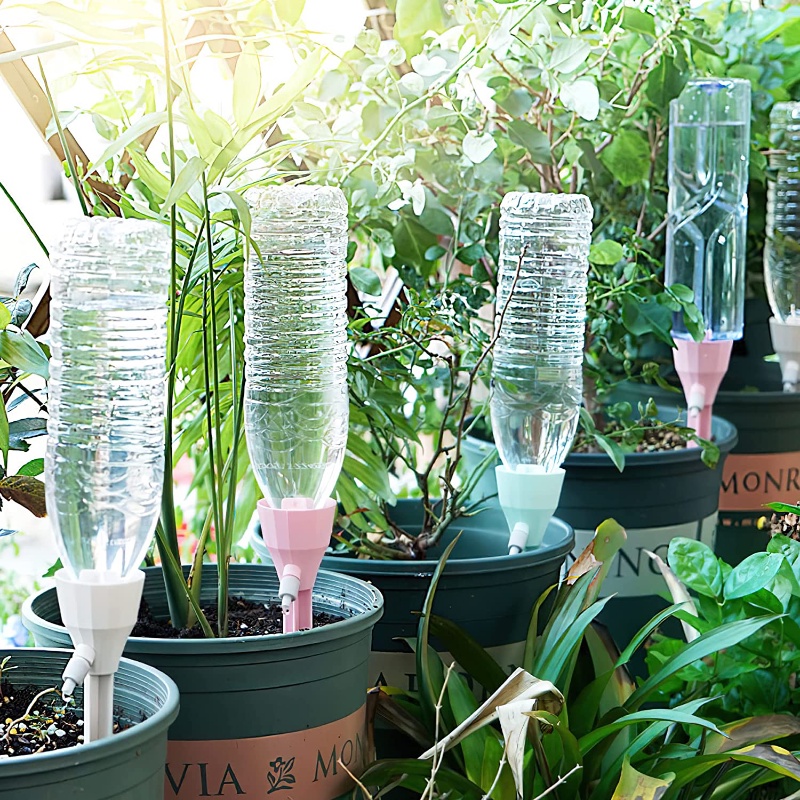자동 점적 관개 시스템 조절 가능한 물방울기 자동 급수 - Self Watering Planter 리뷰 및 가격