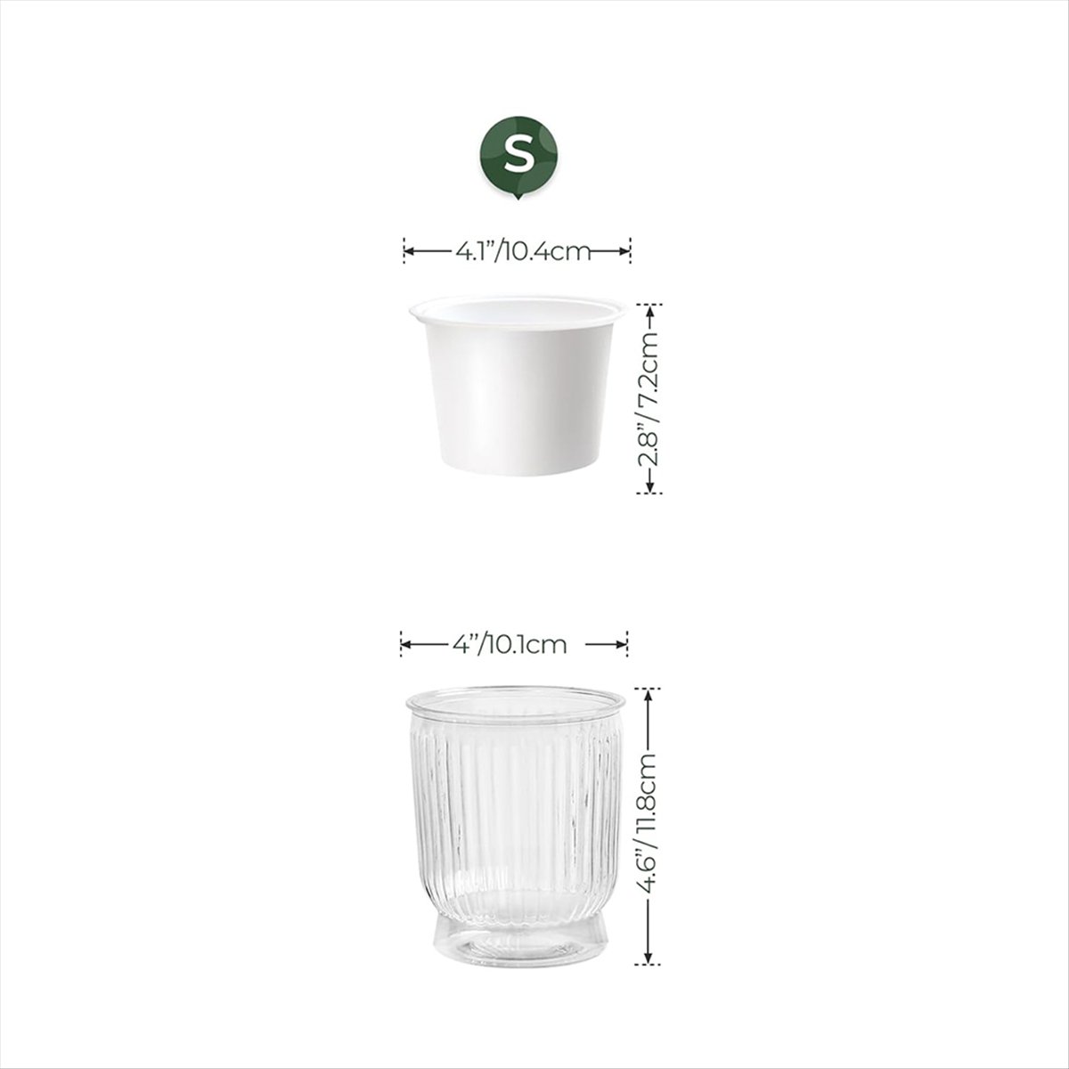 자동 급수 화분, 4인치 소형 화분, 깊은 저장소가 있 - Self Watering Planter 리뷰 및 가격