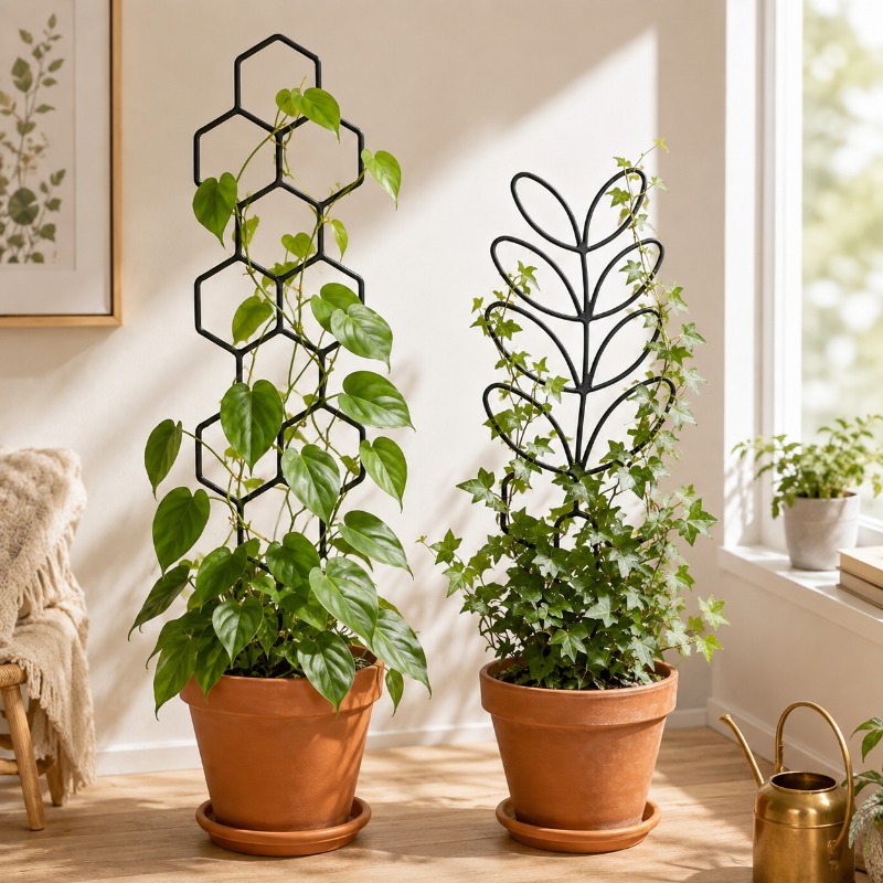 2/4개 식물 지지대 고정 프레임 격자형 녹 방지 플라 - Indoor Herb Garden 리뷰 및 가격