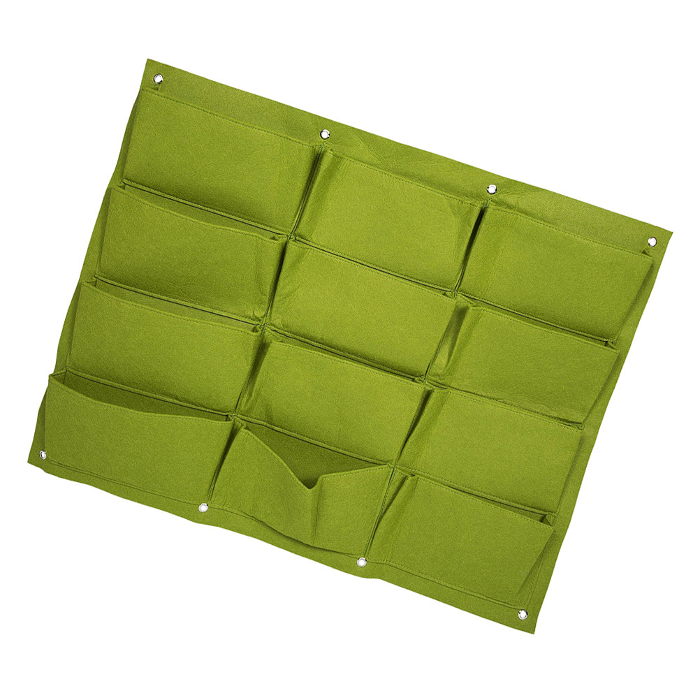 1개입 펠트 재질 벽걸이형 수직 12포켓 화분 공간 절 - Indoor Herb Garden 리뷰 및 가격