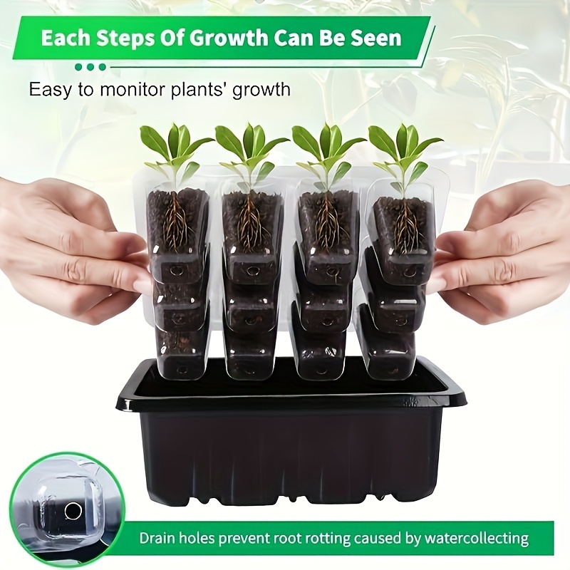1/2/3팩 12/24/36구 셀트레이, 8개 LED  - Seed Starter Tray 리뷰 및 가격