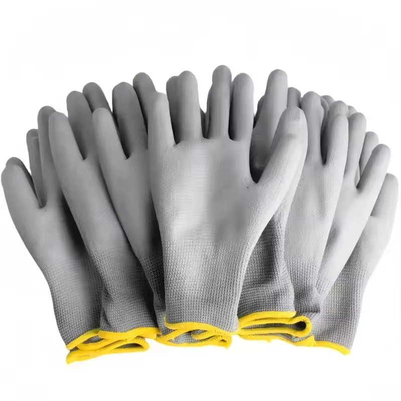 20PCS 안전 작업 장갑 PU 팜 코팅 미끄럼 방지  - Garden Gloves 리뷰 및 가격