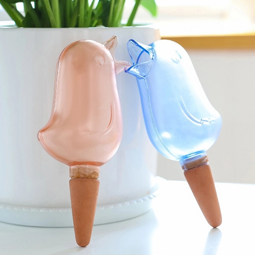 새 모양 식물 급수 장치 자동 점적 관개 테라코타 슬로 - Self Watering Planter 리뷰 및 가격