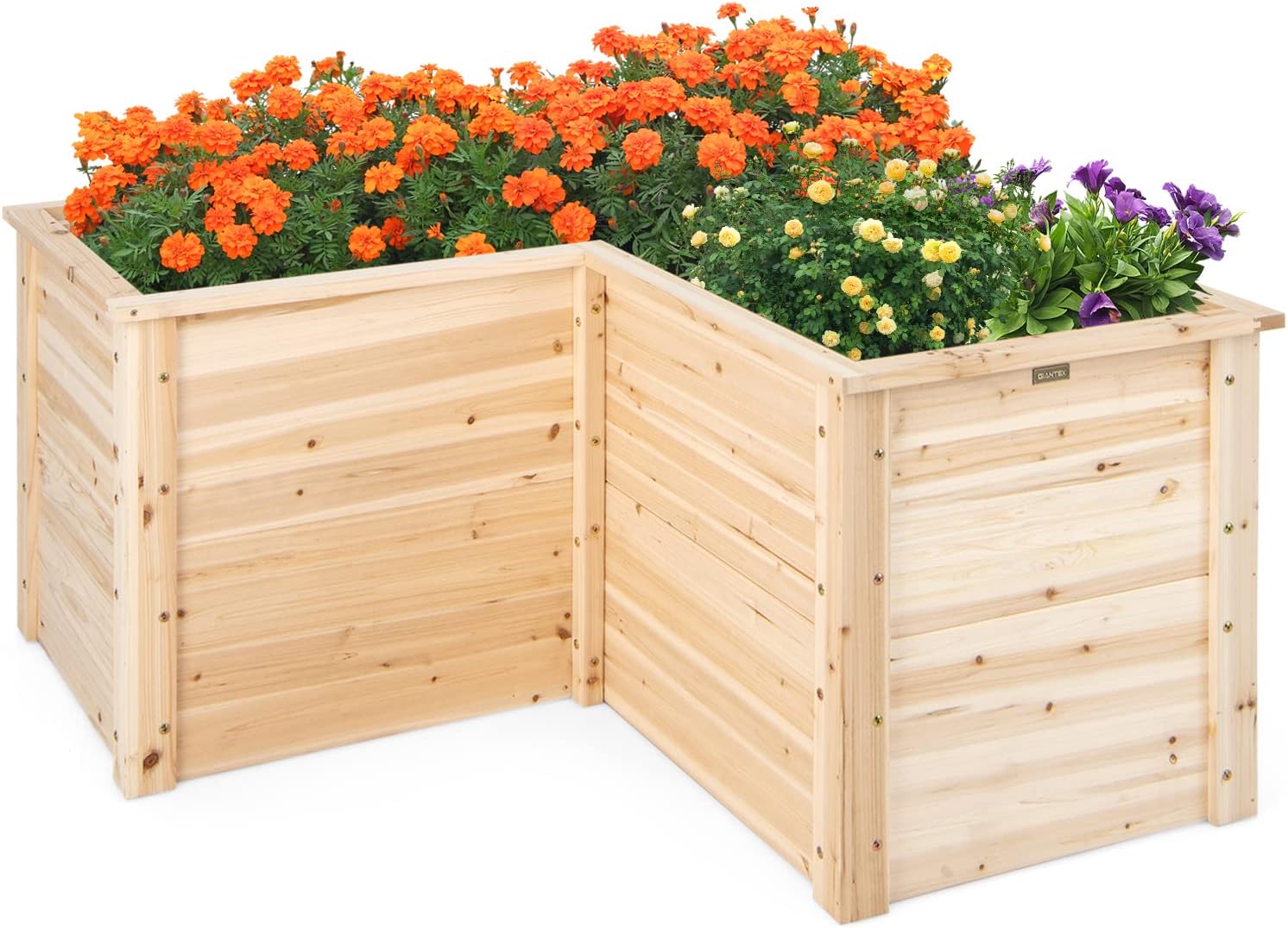 야외용 원목 높이형 정원 화단 (파티오 및 뒷마당용), - Raised Garden Bed 리뷰 및 가격