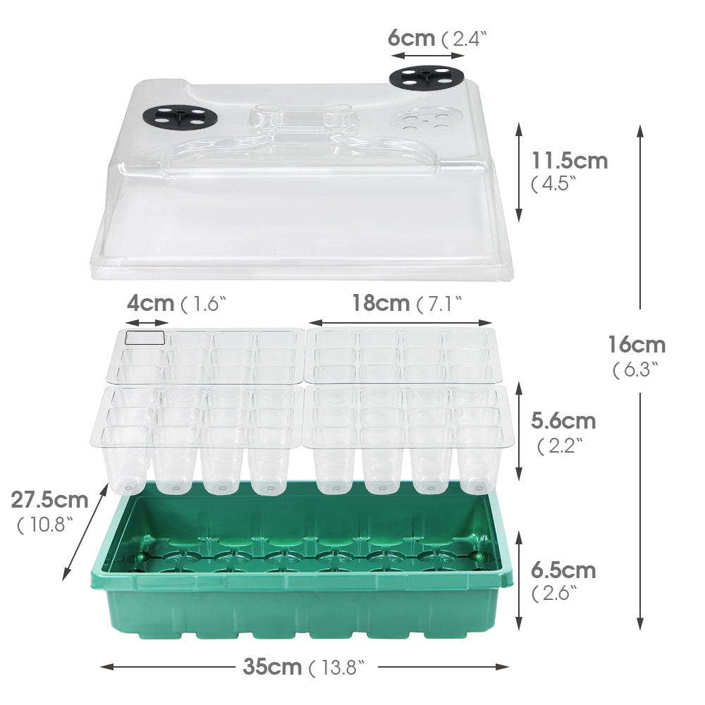 따뜻한 묘목 상자 히팅 매트 RET 육묘 화분 키트 실 - Seed Starter Tray 리뷰 및 가격