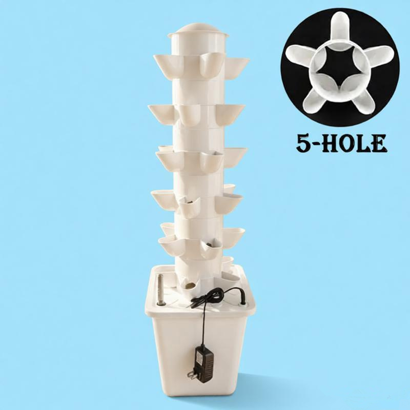 수경 재배 시스템 키트, 6단 30개의 화분으로 구성된 - Hydroponic Kit 리뷰 및 가격