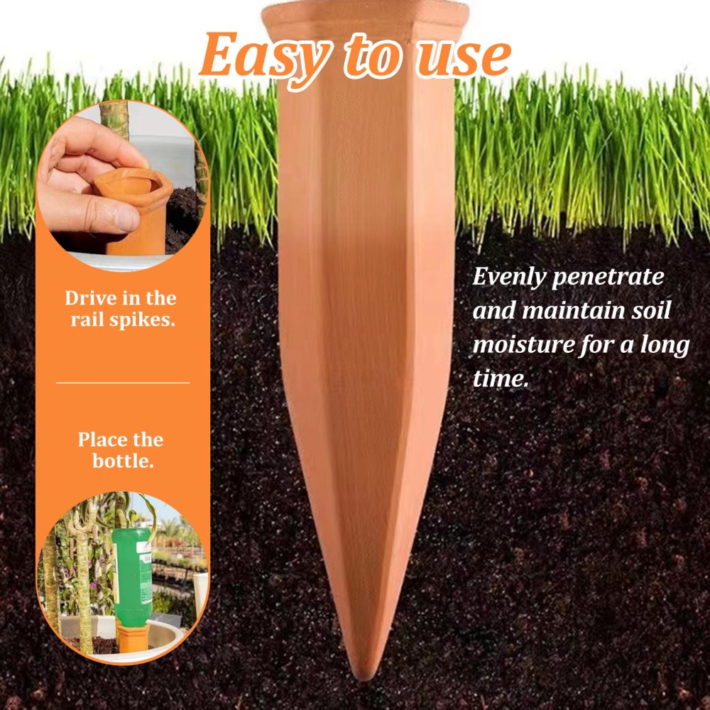 테라코타 자동 급수 장치 식물 급수 시스템 화분 삽입형 - Self Watering Planter 리뷰 및 가격