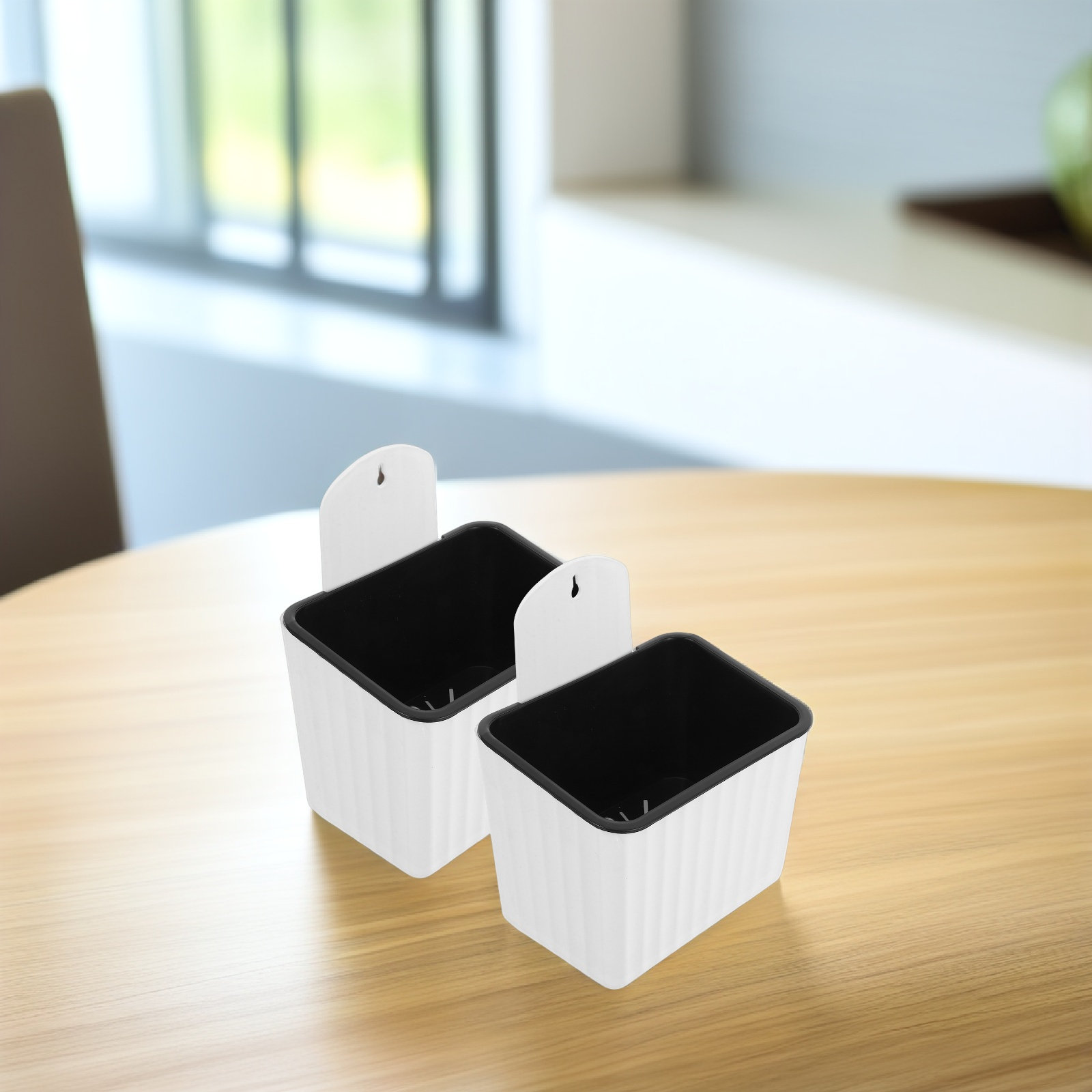 2개 벽걸이 화분 자동급수 플라스틱 걸이형 화분 실내외 - Self Watering Planter 리뷰 및 가격