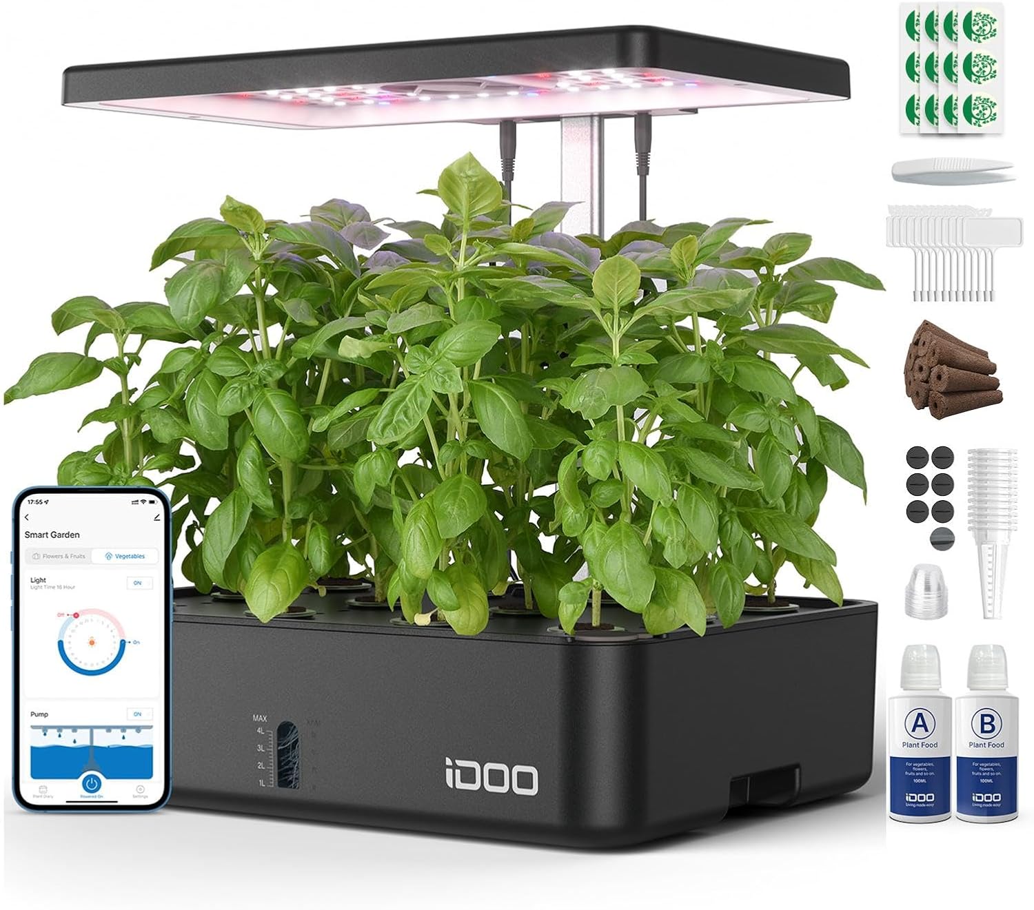 12포드 와이파이 수경재배 시스템 실내 정원 허브 키트 - Indoor Herb Garden 리뷰 및 가격