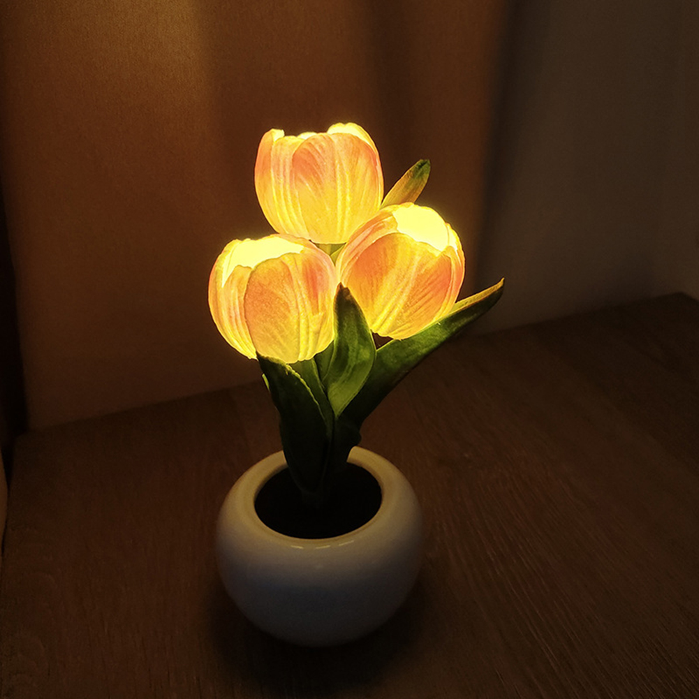 9x22cm 크기의 화분 모양 테이블 램프, 배터리 작 - Plant Pot 리뷰 및 가격