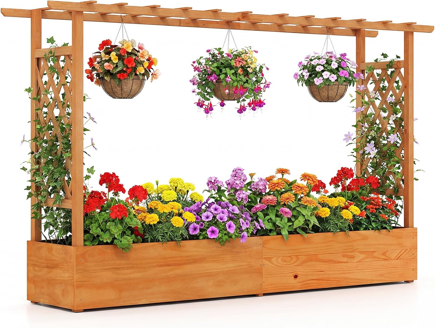 야외 파티오용 플라스틱 재질의 녹색 높이형 정원 화단, - Raised Garden Bed 리뷰 및 가격