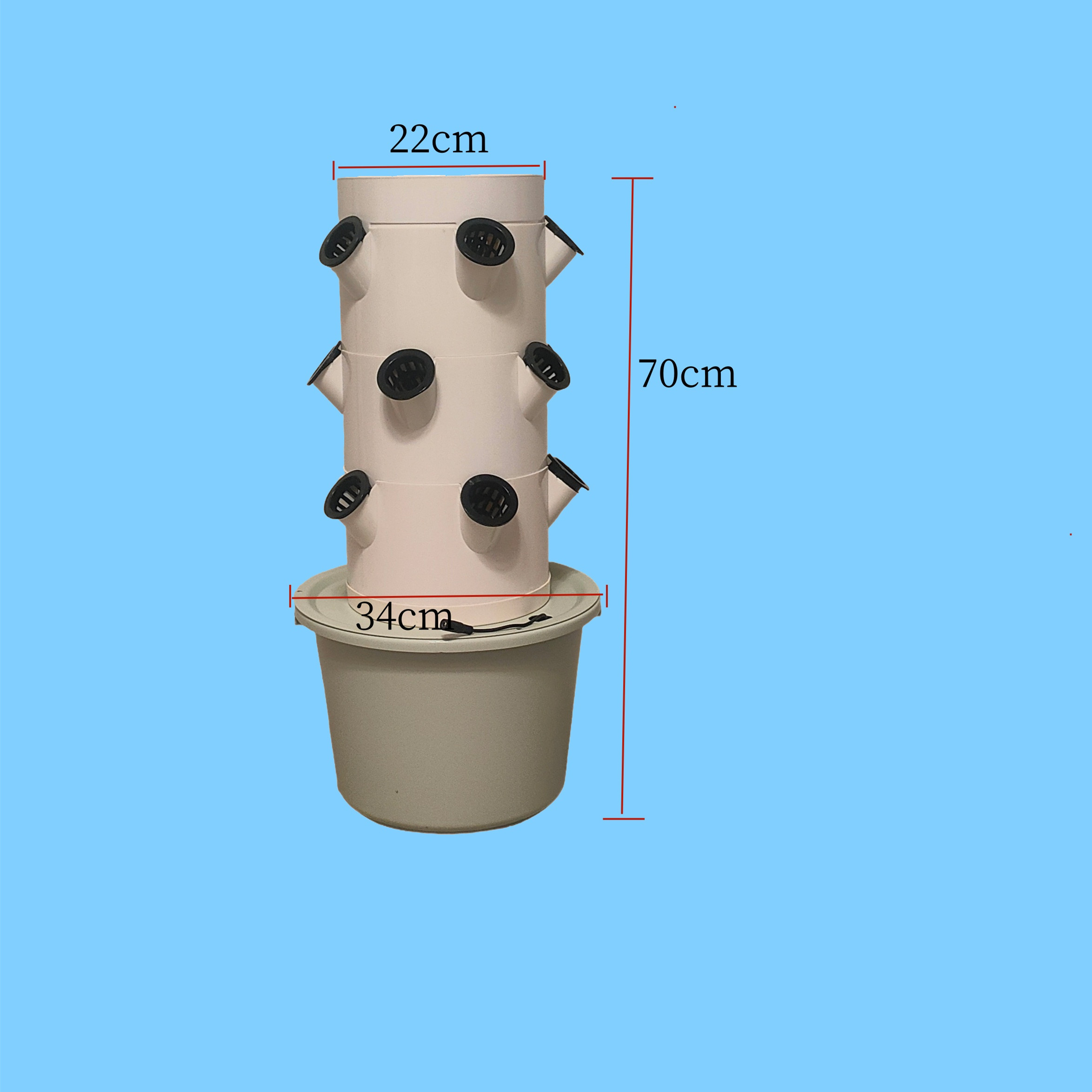 수직 수경 재배 시스템 3단 15구 실내 정원 키트 ( - Indoor Herb Garden 리뷰 및 가격