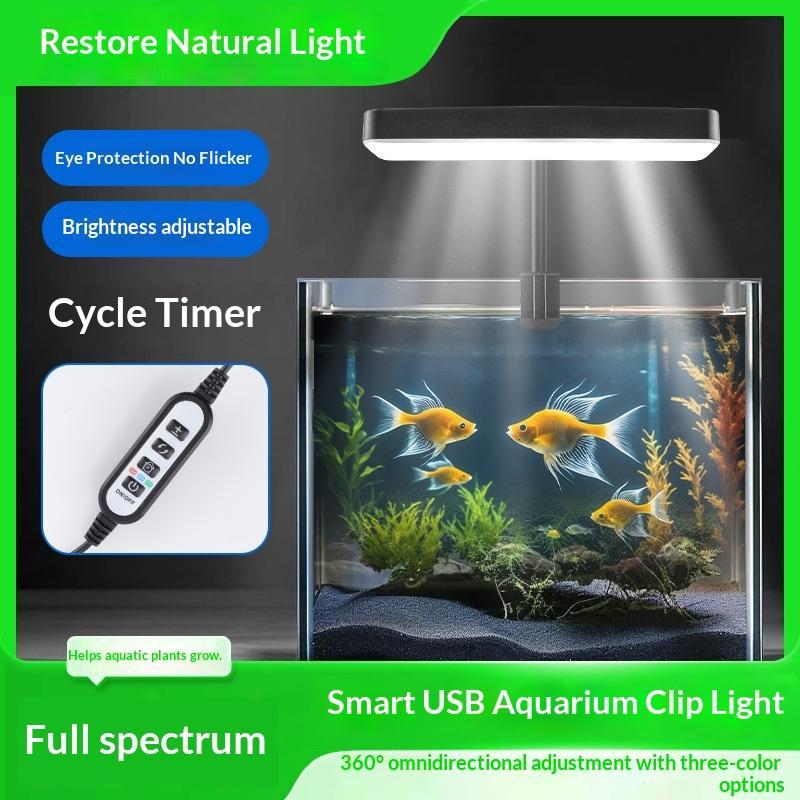 풀 스펙트럼 LED 수족관 조명 360도 조절 가능 타 - Grow Light Led 리뷰 및 가격
